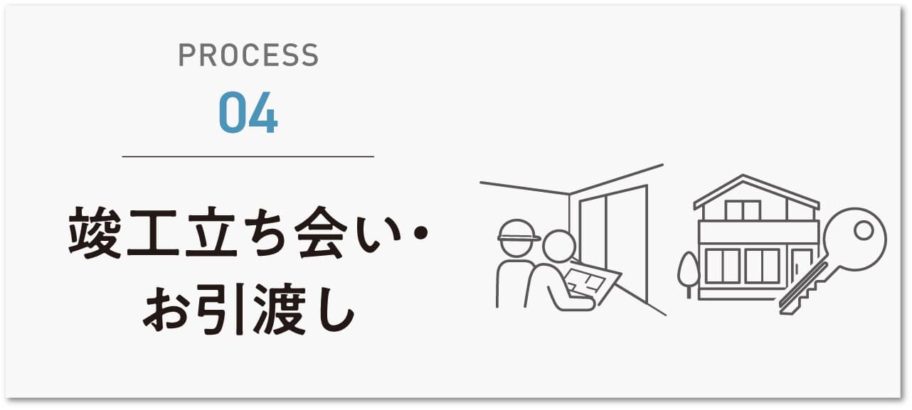 竣工立ち会い・お引渡し
